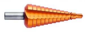 Ступенчатое сверло EXACT 4-12мм  HSS TIN GQ-05343 ― EXACT SHOP